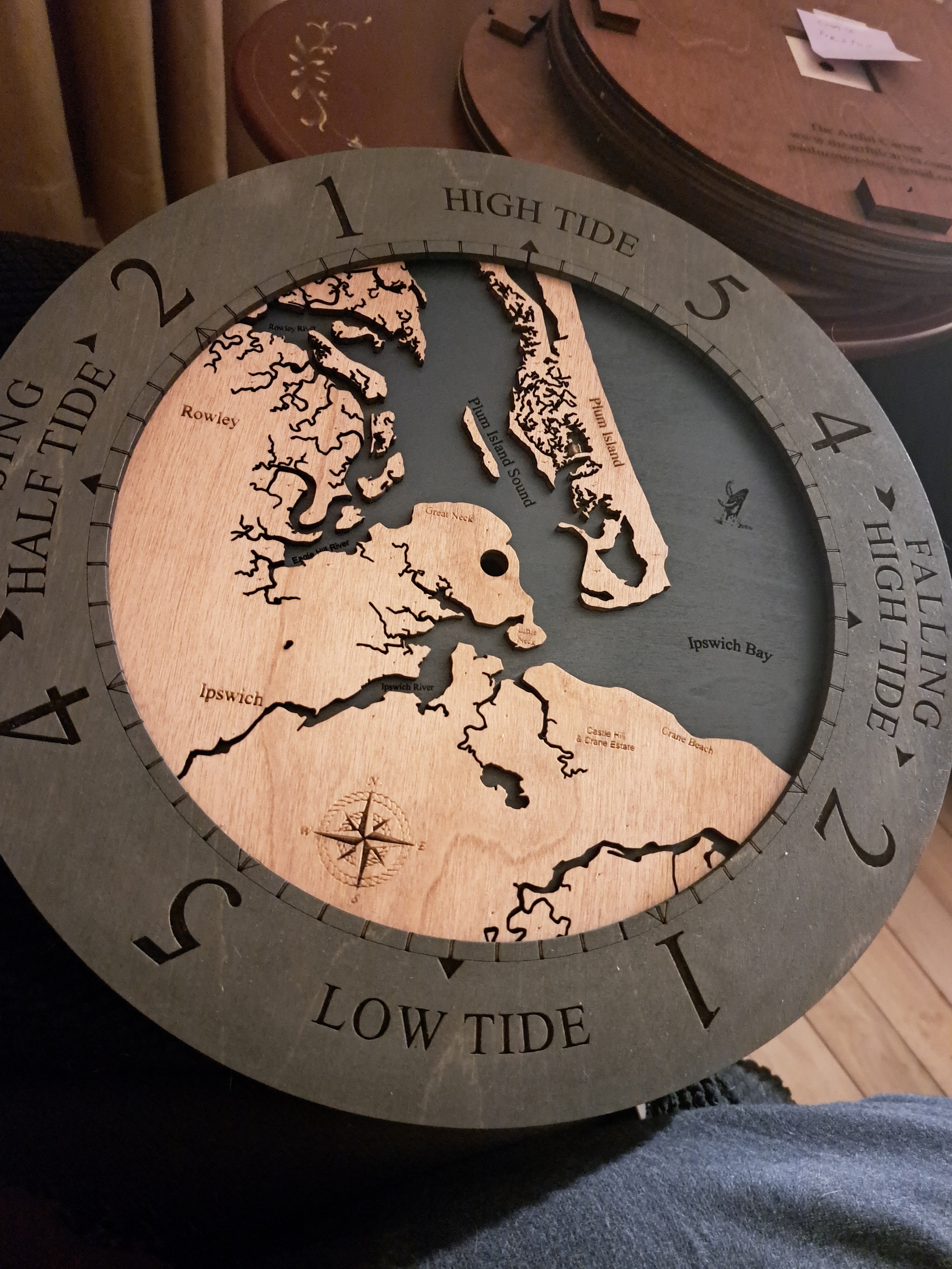 Ipswich MA Time or Tide Clocks The Artful Carver