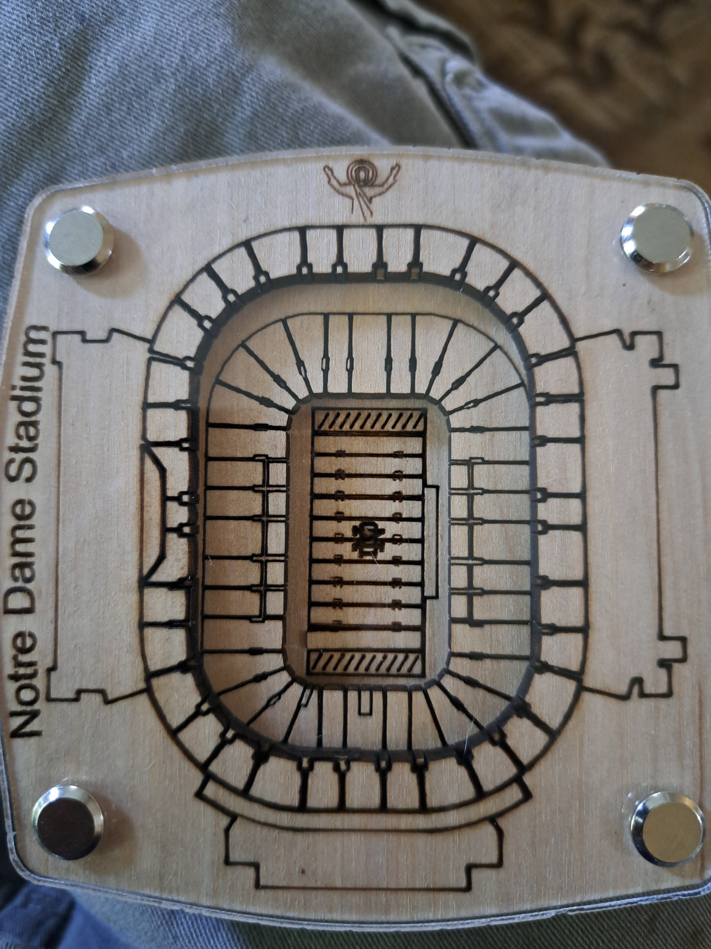 Notre Dame Stadium - Notre Dame Fighting Irish Coaster