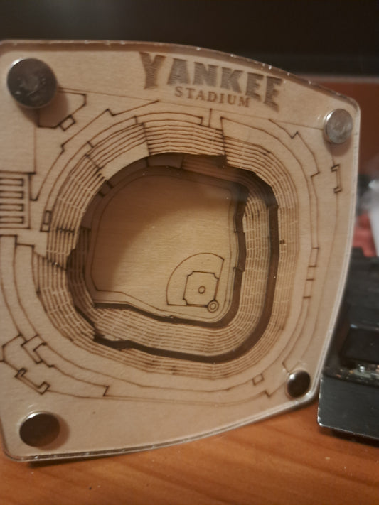 Yankee Stadium - New York Yankess Multi-Layered Stadium Coasters