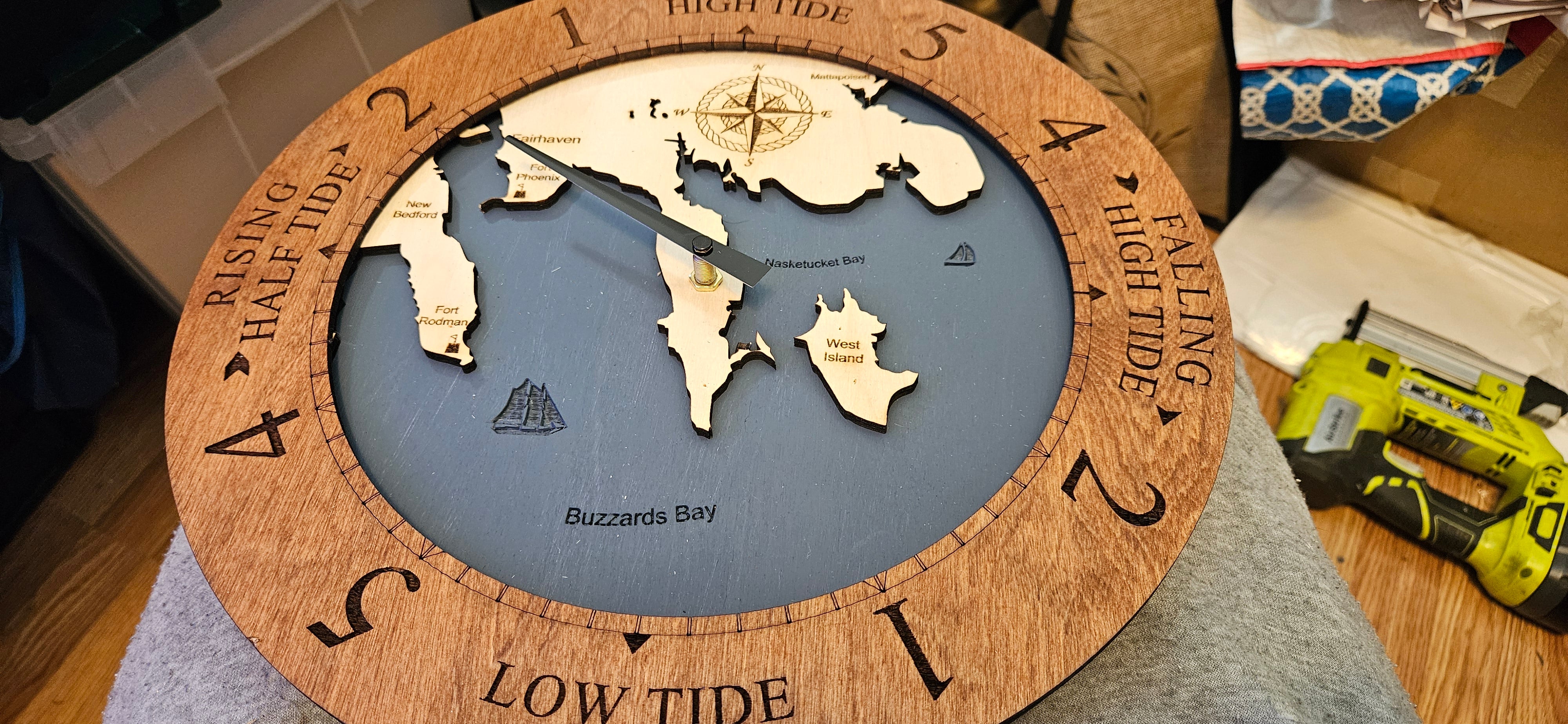 Fairhaven MA Time or Tide Clocks The Artful Carver