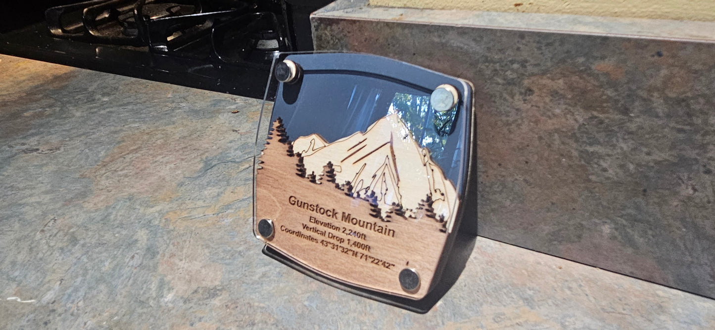 Gunstock Mountain Multi-Layered Coasters