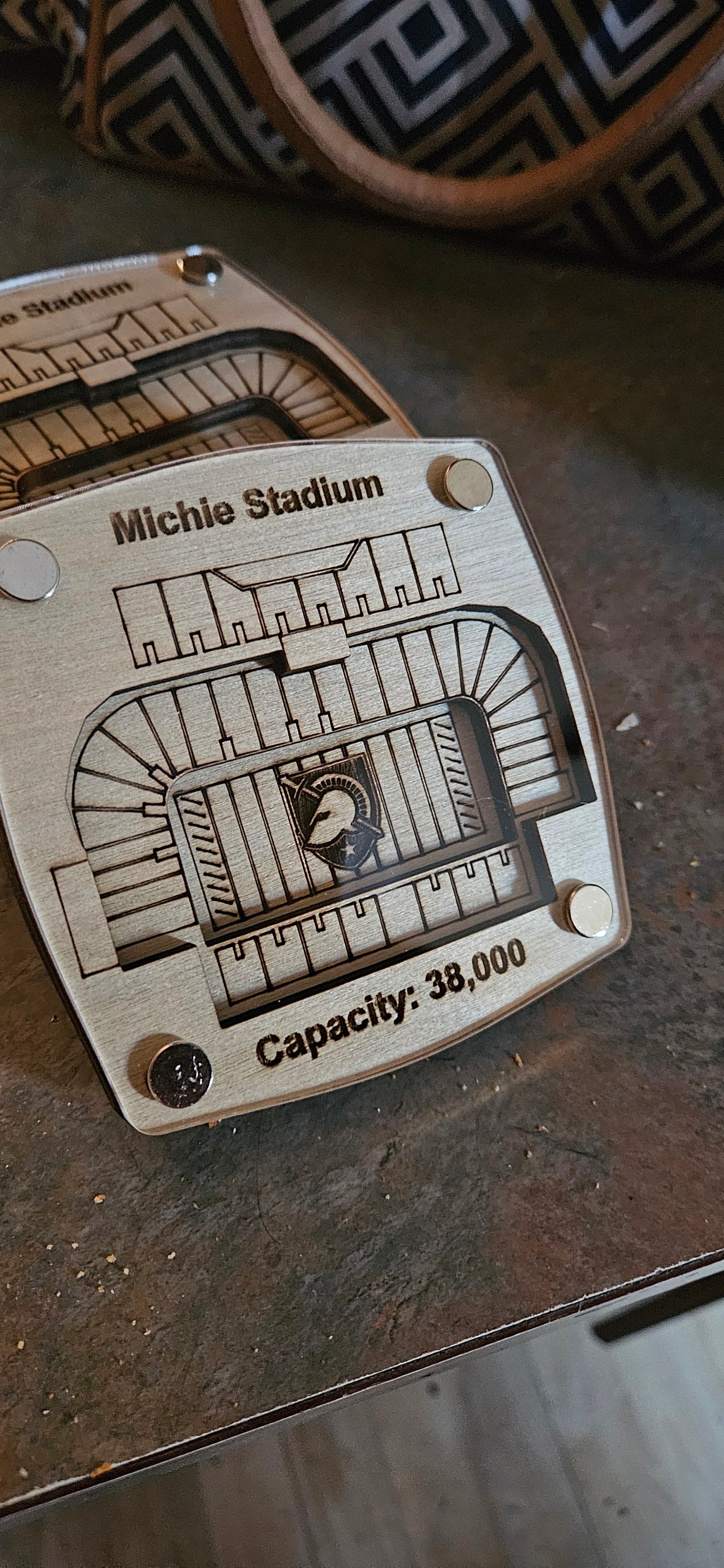 Michie Field - Army Black Knights Multi-Layered Stadium Coasters