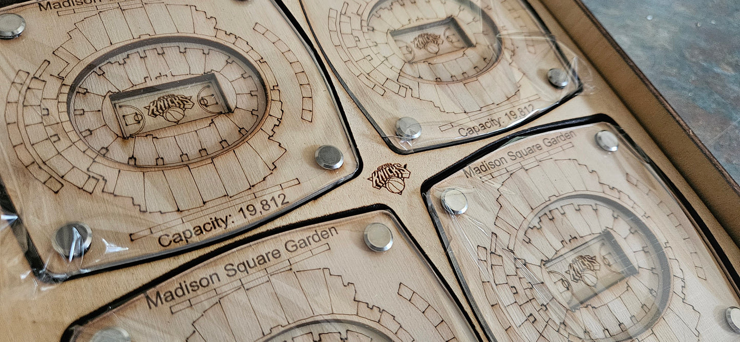 Madison Square Garden - Knicks Multi-Layered Stadium Coasters