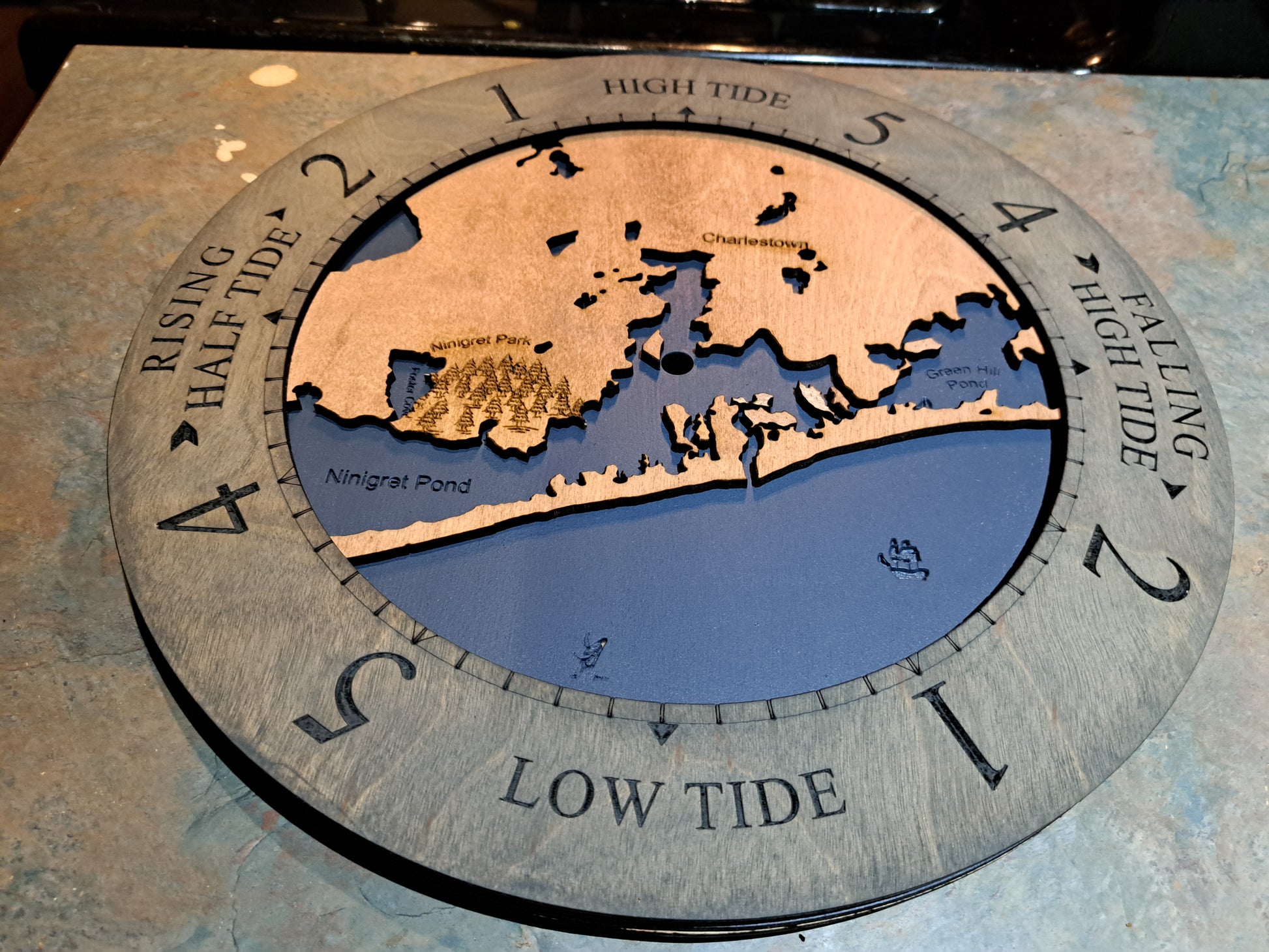 Charlestown RI Time and Tide Clocks The Artful Carver