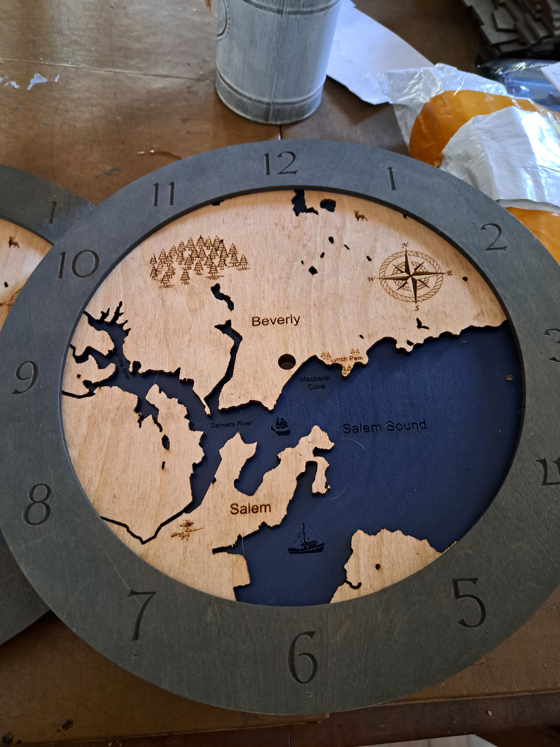 Beverly MA Time or Tide Clocks The Artful Carver