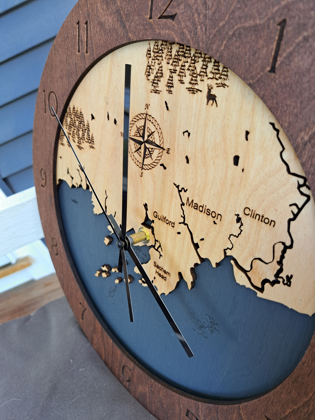 Madison Guilford Clinton CT Time and Tide Clocks The Artful Carver