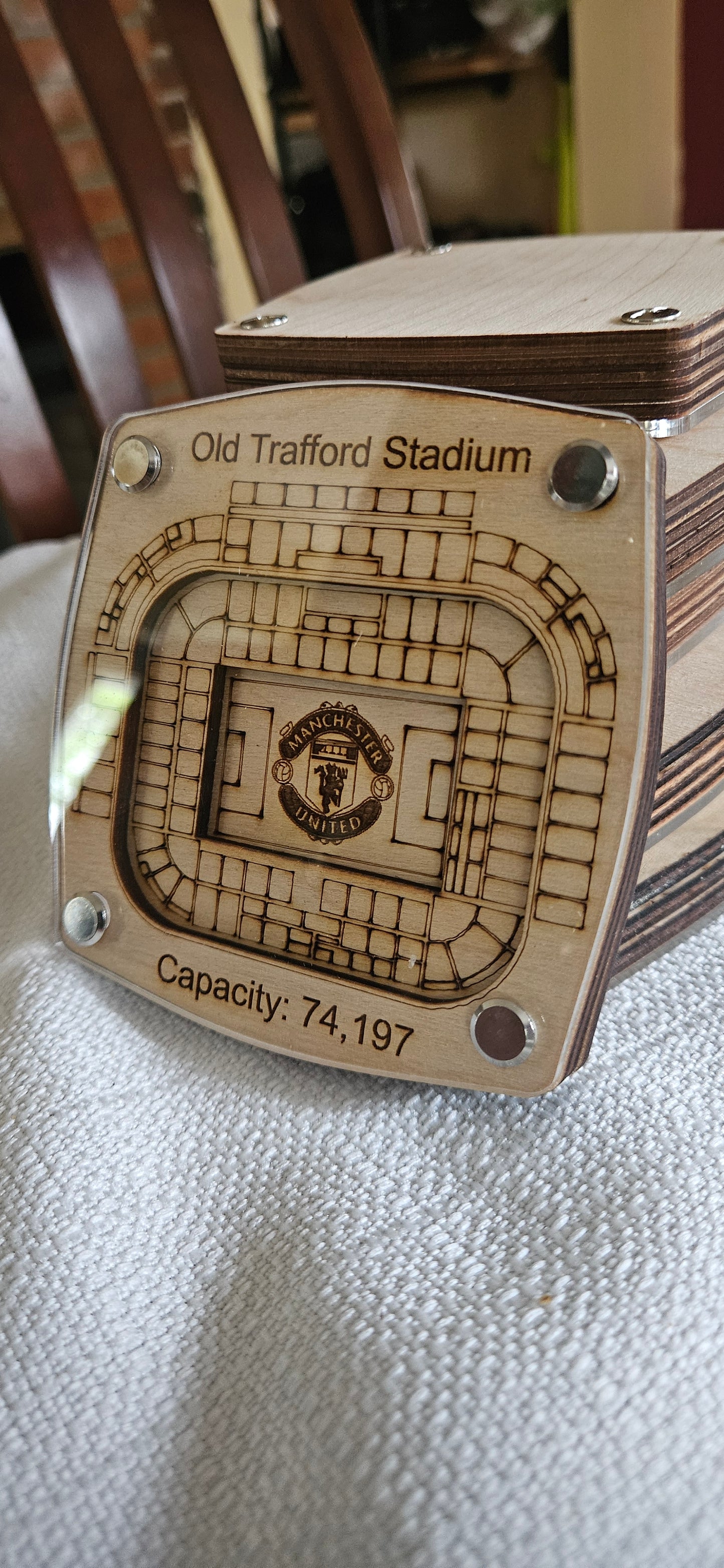Old Trafford Stadium Manchester United Multi-layered Coaster