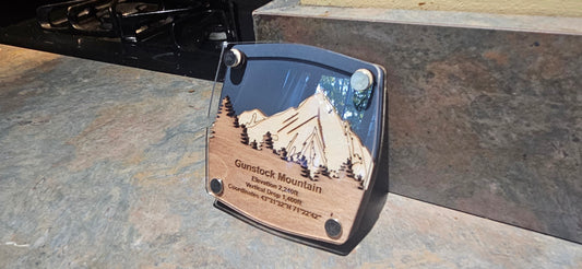 Gunstock Mountain Multi-Layered Coasters