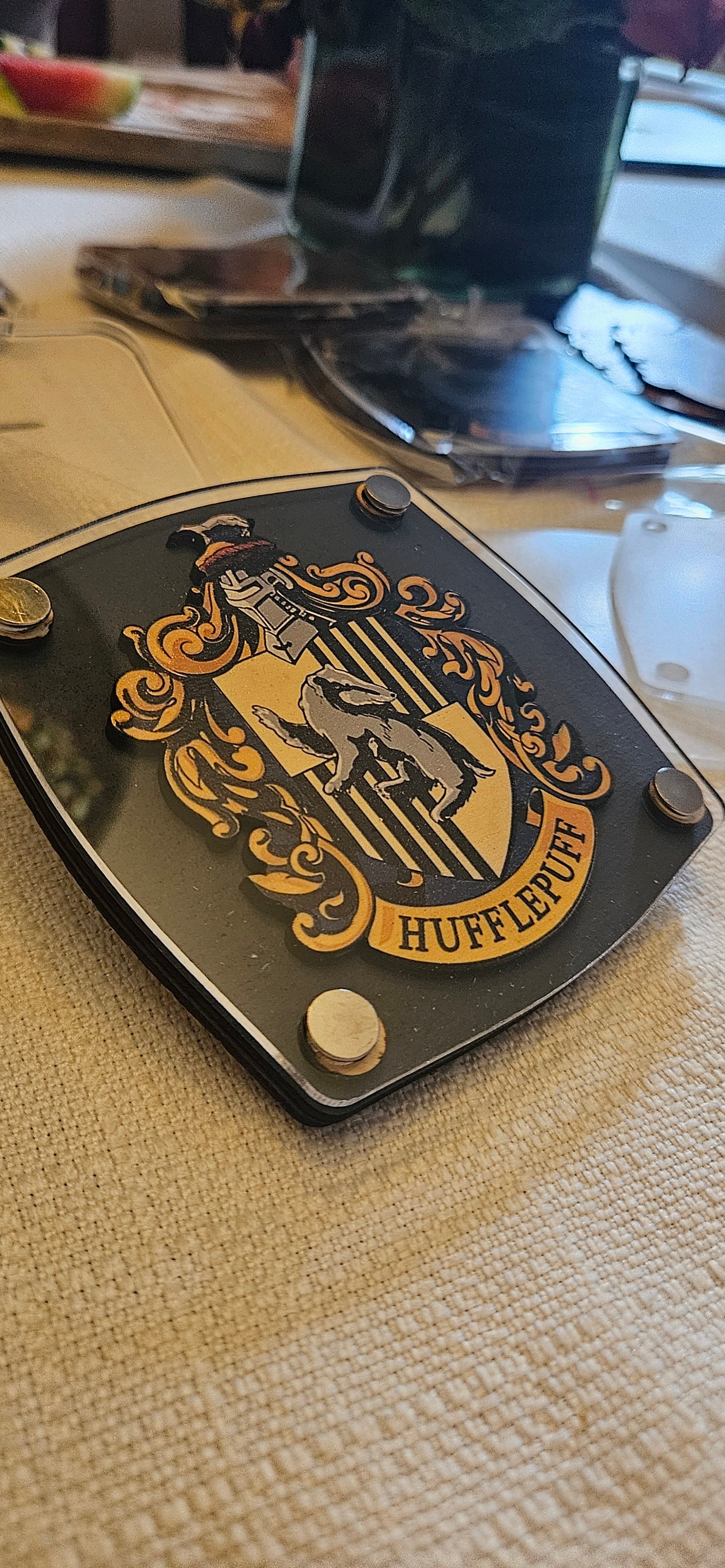 Hufflepuff - Multi-Layered Coasters