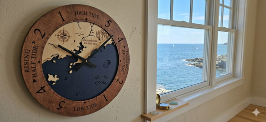 Manchester by the Sea Time or Tide Clocks