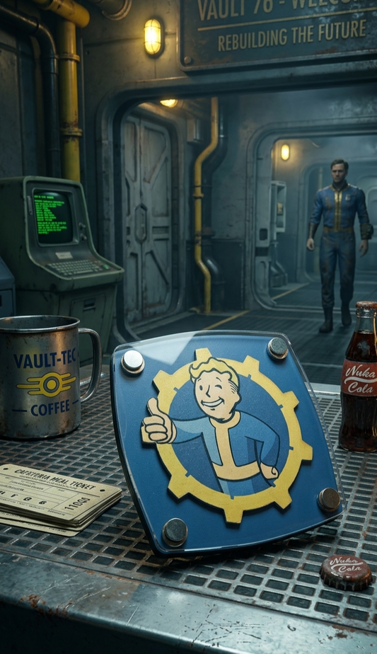 Vault Boy - Multi-Layered Coasters