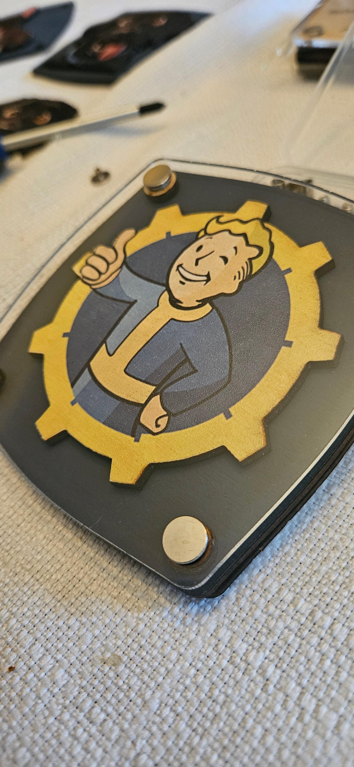 Vault Boy - Multi-Layered Coasters